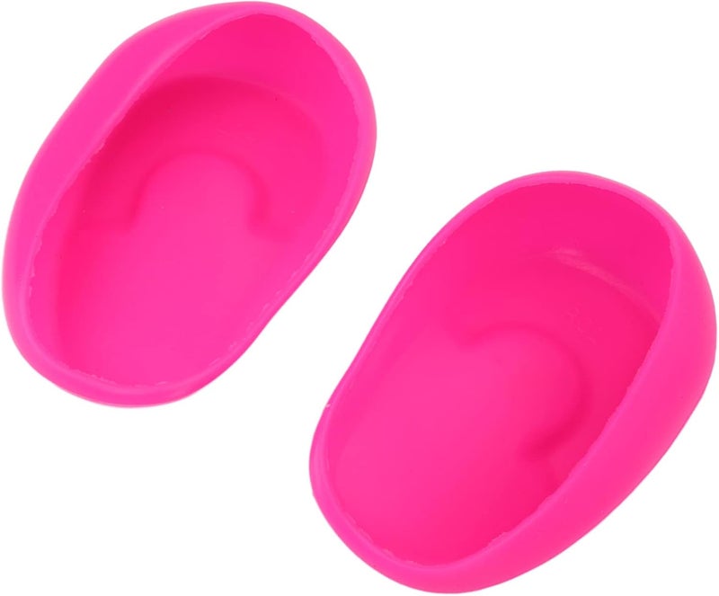 woobles 10pcs Hair Dye Ear Cover, Reusable Protector Shield Salon Styling Kit, DIY Accessories for Salon Barber Hair Dying - Image 1